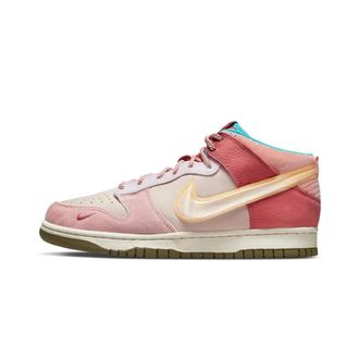 Nike Fitness, Heren, Veelkleurig, 42 EU, Leer, Dunk Mid Social Status Free Lunch