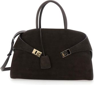Ferragamo Brown Hug Satchel