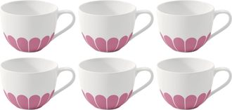 Villeroy & Boch Tasse »Fleur 160 ml, 6 Stück«