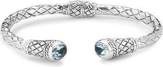 Samuel B. Oval Bangle Bracelet in Blue at Nordstrom Rack