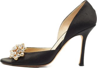 Jimmy Choo London Pumps a punta aperta - Nero