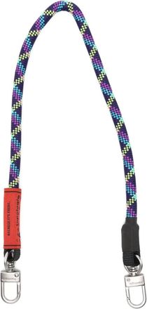 Topologie Wrist rope-pattern keyring - unisex - Polyester - One Size - Blue