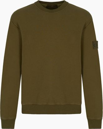 Stone Island Mens Ghost 6100069 Sweatshirt Green - Size: XX