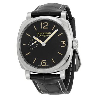 Officine Panerai Pre-owned Panerai Radiomir 1940 Hand Wind Black Dial Mens Watch PAM00512