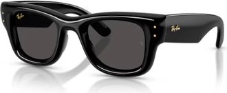 Ray-Ban Stijlvolle Zwarte Zonnebril door A$Ap Rocky - unisex - Zonnebrillen - Zwart - 47 MM - Nylon - Accessoires