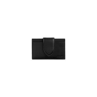 Jacquemus Black Leather Wallet
