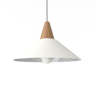 Lumicom Lumicom - Funnel L&aacute;mpara De Techo 25 Blanco Hoja