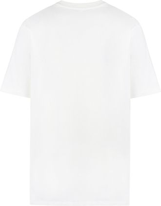 Jil Sander Womens Logo Cotton T-Shirt White T-Shirts & Jerseys