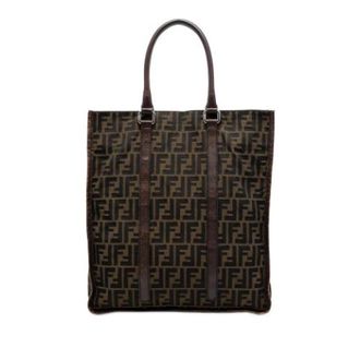 Fendi Pre-owned Vintage Tote - Dames - Vintage Shopper - Bruin - ONE Size - Leer - Vintage