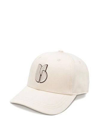 BA&SH logo-embroidered baseball cap - women - Polyester/Cotton/Cotton - One Size - Neutrals