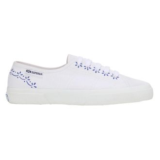 Superga Dames/Dames 3750 Leggera Ceramic Print Trainers (Wit/blauw)