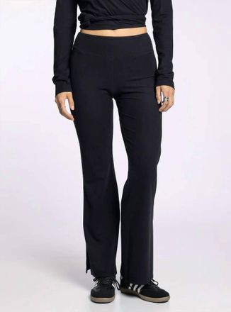 Thread & Supply Polina Flare Leg Pants In Black