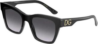 Dolce & Gabbana Authentieke stijlvolle zonnebril van premium kwaliteit - unisex - Zonnebrillen - Zwart - 53 MM - Accessoires
