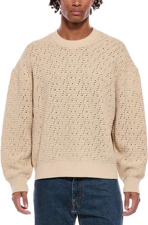Frame Denim Frame Crochet Crewneck Sweater