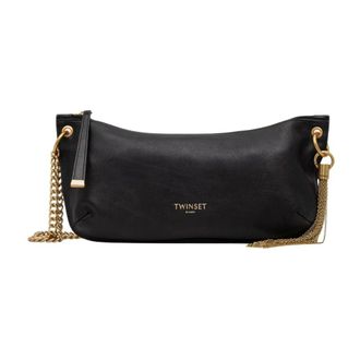 Twinset Donna, Borse, Nero, Taglia unica, new
