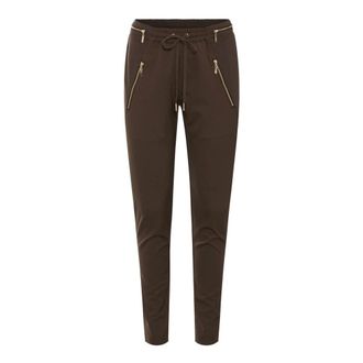 Rue de Femme RUE de FEMME - Oro Chocolate Pantalones Casuales 5328 New Columbine - Trousers - Mujer - Marr&oacute;n - 2XL