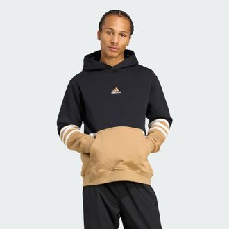 adidas Originals ADIDAS Originals Mens ARCHIVE CUTLINE HOODIE - Black - Size X-Small