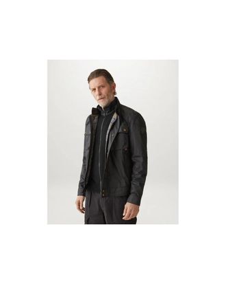 Belstaff Kelby Heren Merino Wol Zip Cardigan