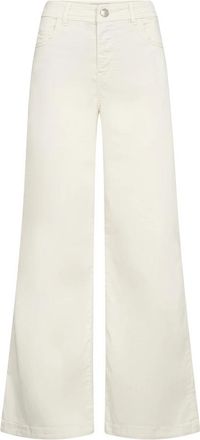 Mos Mosh Wide Broeken - Dames - Wijde Broeken - Beige - W26 - Broeken