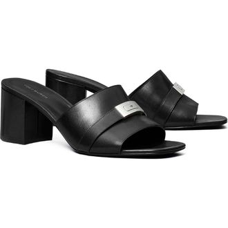 Tory Burch Leelee Sandal in Perfect Black at Nordstrom, Size 10.5