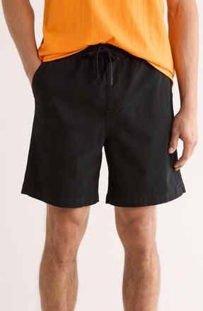 Quiksilver Taxer Stretch Drawstring Shorts in Black at Nordstrom Rack, Size X-Large