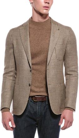 Corneliani CC Collection Wool & Linen-Blend Jacket