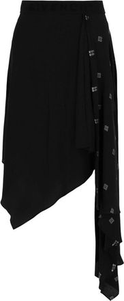 Givenchy 4G Asymmetrical Skirt