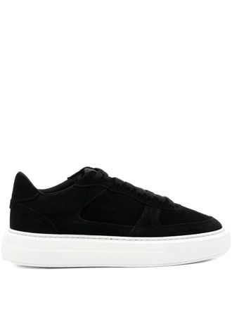 Cleens Court sneakers - men - Fabric/Rubber/Suede - 45 - Black