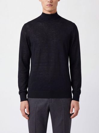 Brunello Cucinelli Silk and Cotton Turtleneck Sweater
