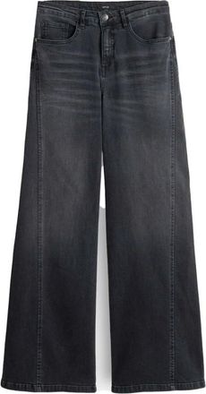 OPUS Dames, Jeans, Grijs, Maat: M L32 Katoen