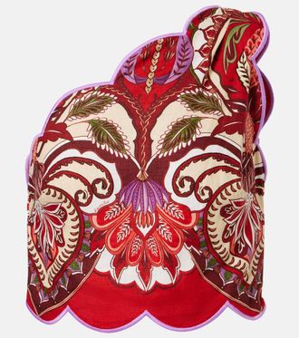 Farm Rio Top monospalla Odara in misto lino