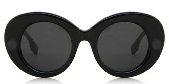 Burberry BE4370U MARGOT 300187 Womens Sunglasses Black Size 49