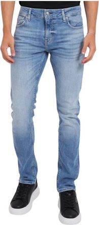 Guess Miami Skinny Jeans - Heren - Slim Fit Jeans - Blauw - W30 - Katoen - Jeans