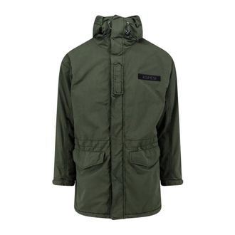 Aspesi Parkettone Parka - Coats - Hombre - Verde - XL