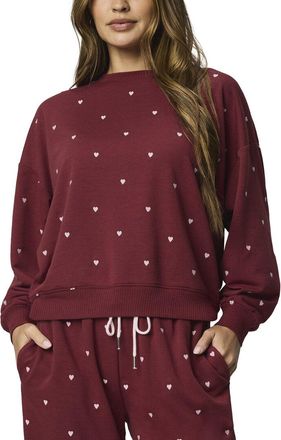 Splendid Love Lounge Embroidered Pullover