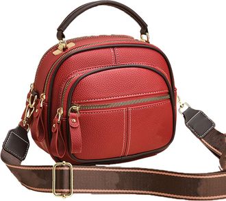 Generic Woman Bag Small Cross Body Bag, Hand Bags for Women Everyday Bags for Women Suitable Bags for Travel (burgundy)
