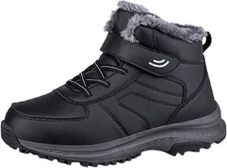 Generic Winter Warm Fashion Casual Sneakers for Women Outdoor Thickened Sole Comfortable Walking Footwear with Durable Design (Grey, 5. 5)