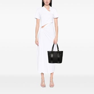 Fendi Pre-owned Womens Zucchino Canvas Tote - Black Textile - One Size