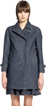 Fendi Quilted FF Denim Jacket