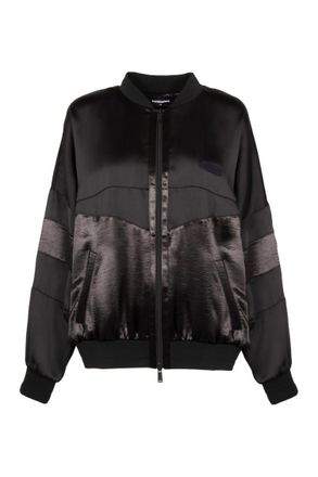 Dsquared2 Black Band Collar Sweatshirt