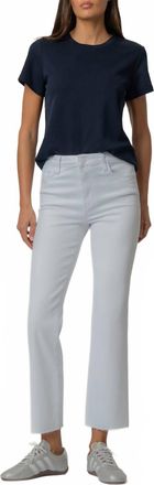 Kut from the Kloth Kelsey Ankle Flare Jeans In Optic White