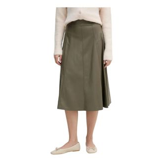 Benetton Rokken, Dames, Groen, S, A-lijn Midi Rok