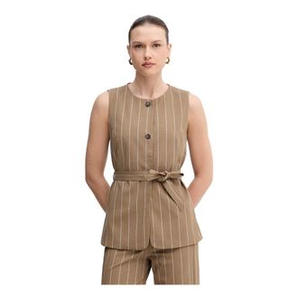 Benetton Donna, Giacche, Marrone, XL, new