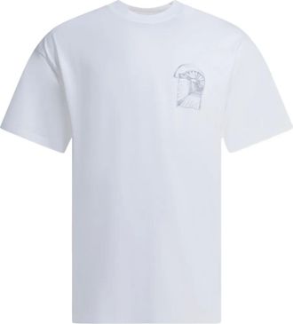 Carhartt Work in Progress T-shirt Okniceok 02 con stampa - Bianco
