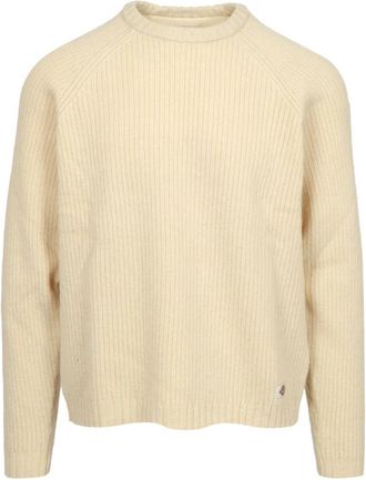 Dickies Blountville Sweater - Heren - Ronde hals truien - Beige - S - Wol - Truien & Vesten