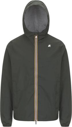 K-Way Jack Stretch Nylon Jersey Lichte JAS - Heren - Zomerjassen - Groen - 2XL - Nylon - Jassen