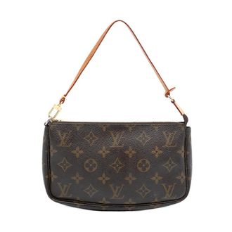 Louis Vuitton Pre-owned Shoulder Bags, female, Brown, Size: ONE SIZE Pre-owned Accessories Bag