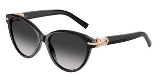 Tiffany & Co. TF4261F Asian Fit 80013C Womens Sunglasses Black Size 56