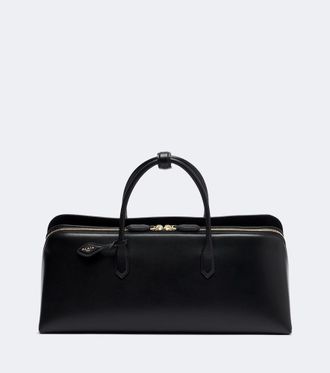 Alaia Delta Medium leather top-handle bag