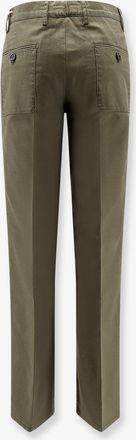 Aspesi Womens Cotton Trousers Green